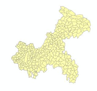 西南三省乡界_重庆