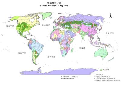  全球黑土分布区域数据集