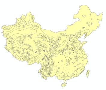  中国地震综合等震度区