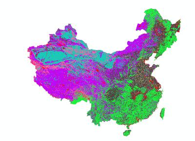  2000年中国陆地生态系统类型空间分布数据