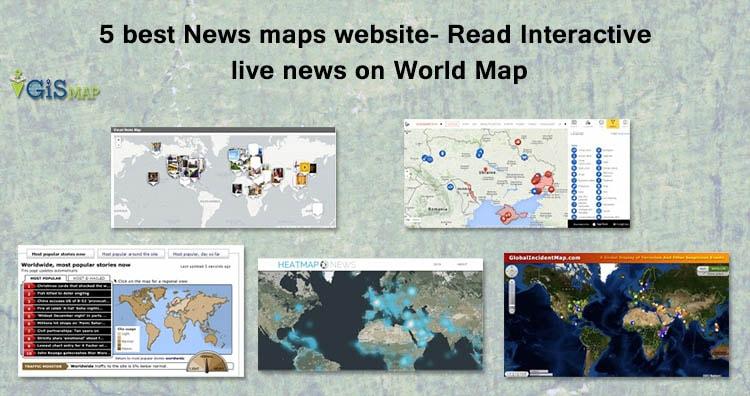 6 best News maps website