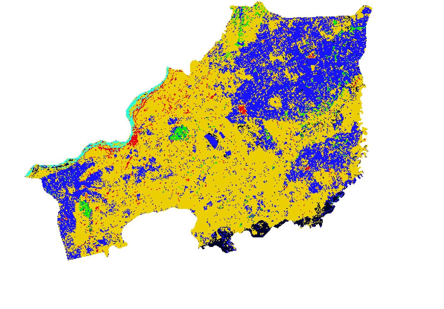 黑土区富锦市1：10万土地利用数据（2010年）