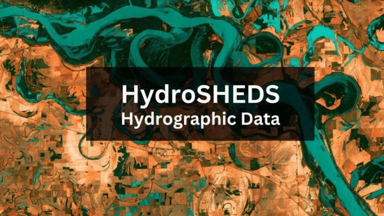 用于水管理的 HydroSHEDS GIS 数据