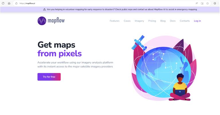 图 6：Mapflow 的网站