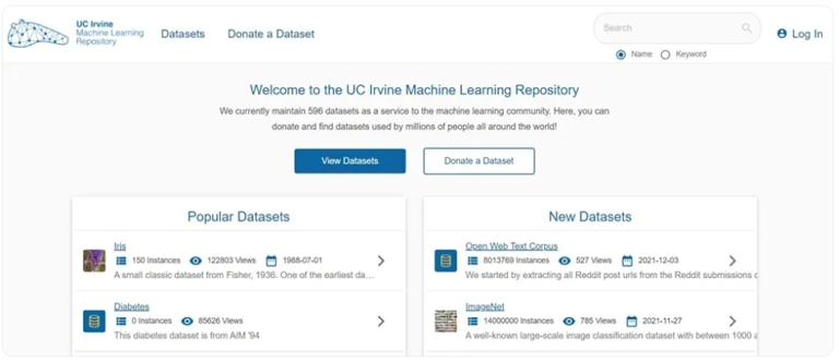 UCI 机器学习存储库