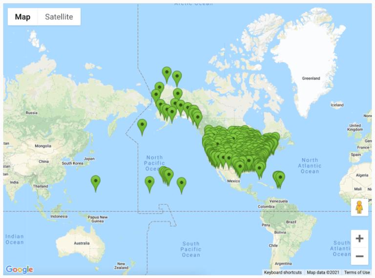 在 Google 地图中更改标记颜色