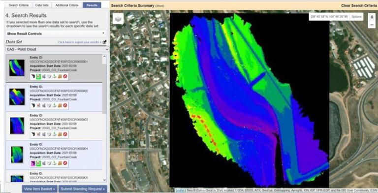 USGS Earth Explorer