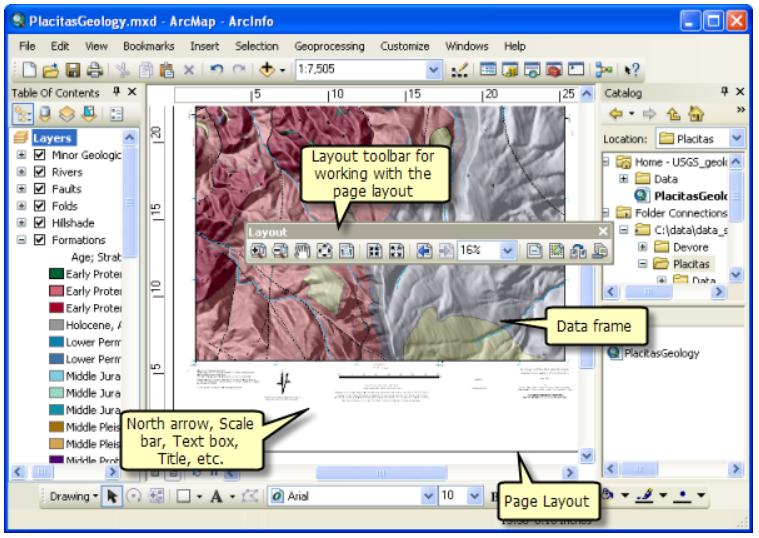 ArcMap 中的视图