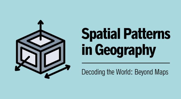 地理和 GIS 中的空间模式