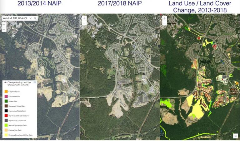 利用遥感数据绘制土地利用长期变化图