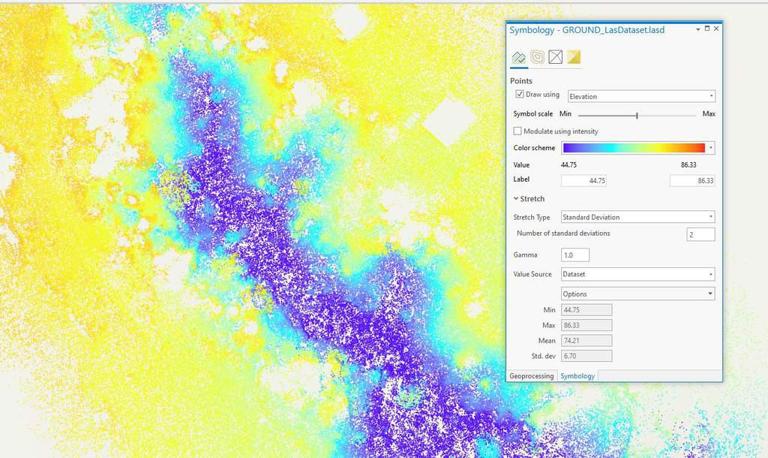 在 ArcGIS Pro 中浏览高程数据