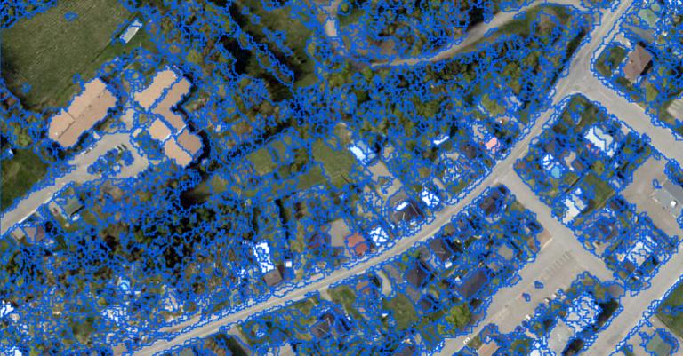 使用 Segment Mean Shift 算法进行 ArcGIS 分割