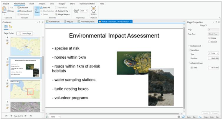 在 ArcGIS Pro 中分享GIS 故事