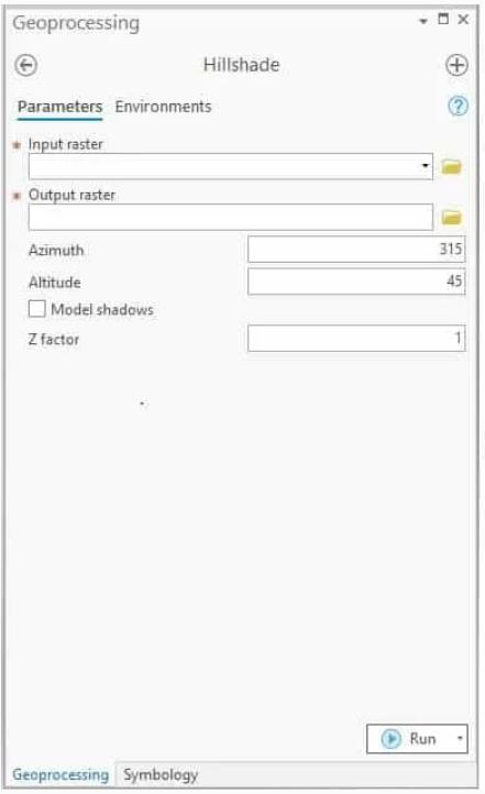 ArcGIS Pro 中的“山体阴影”