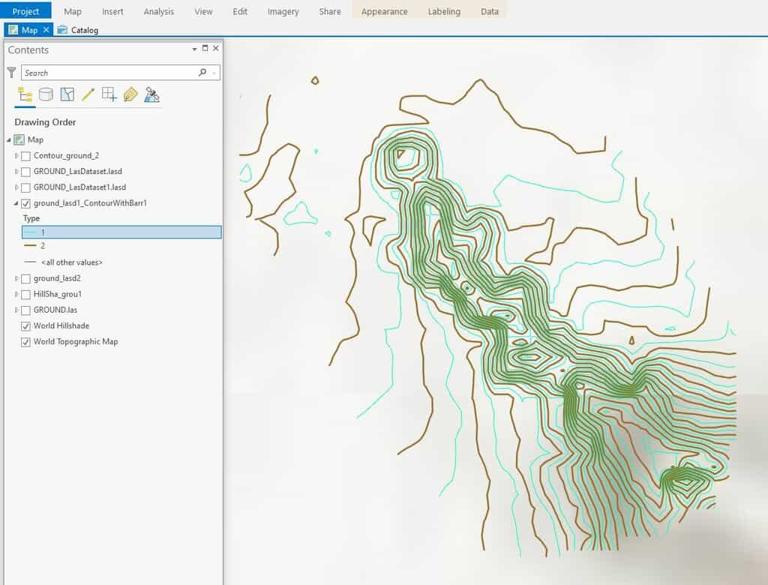 从LIDAR数据获取ArcGIS Pro