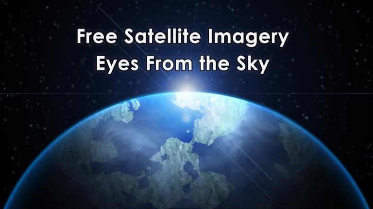 免费卫星图像数据源