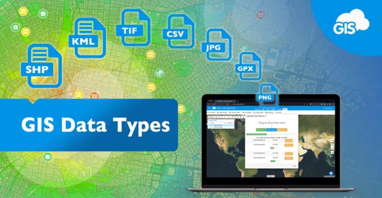 GIS Cloud 和不同的数据类型