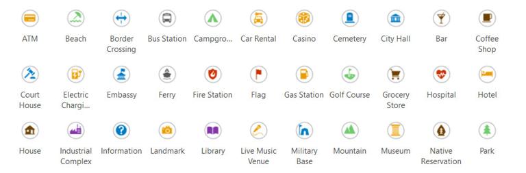 ArcGIS Pro 中的这些符号为各种地图类型提供了灵活性
